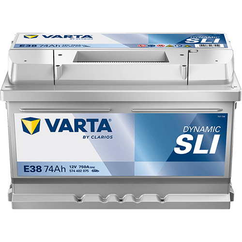 Varta Dynamic SLI 74 Ah (750A) - Kod E38