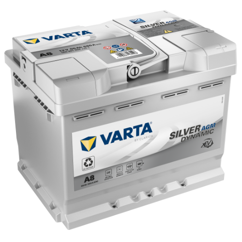 Varta A8 60 AH AGM Akü