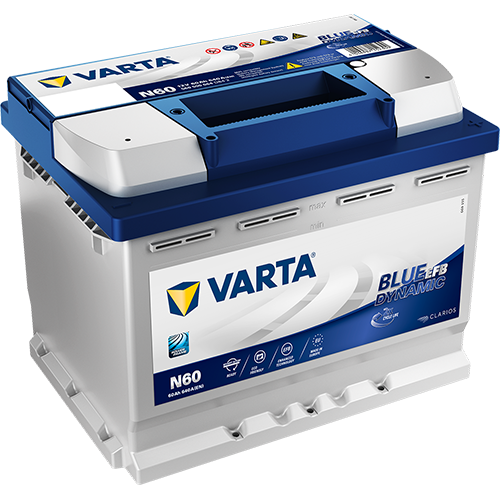 Varta N60 60 AH EFB Akü