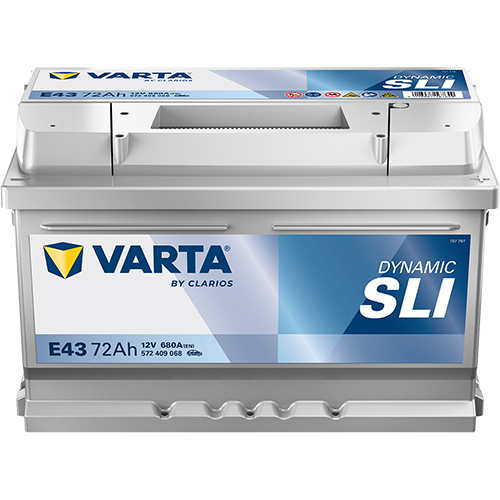 Varta Dynamic SLI 72 Ah (680A) - Kod E43